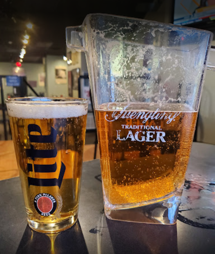 Grab a pitcher of your favorite draft selection.